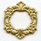 Rococo Style Fancy Framework Raw Brass
