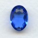 ^Sapphire Glass Oval Jewelry Stones 14x10mm
