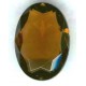 ^Smoked Topaz Glass Oval Unfoiled Jewelry Stones 10x8mm