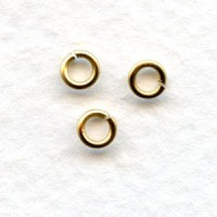 Raw Brass 20 Gauge Jump Rings 4mm