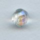 Crystal AB Round Faceted Beads 12mm
