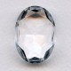 ^Crystal Glass Oval Unfoiled Jewelry Stone 30x22mm