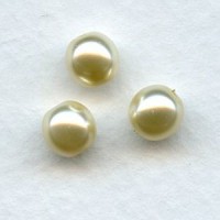 Czech Glass Creme Pearls 6mm Round Beautiful (12)