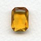 ^Topaz Glass Octagon Unfoiled Jewelry Stones 14x10mm (2)