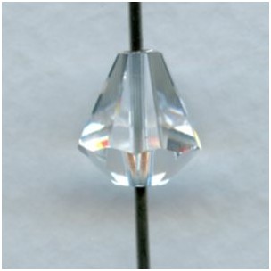 Crystal Bell Shape Faceted Glass Beads 10x9mm