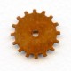 Steampunk Wheels Oxidized Copper 19mm (12)