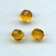 Topaz Fire Polished Round Faceted Beads 8mm