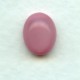 ^Pink Moonstone Glass Oval Cabochon 10x8mm