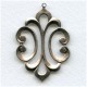 Awesome Pendant Oxidized Silver 51mm (1)