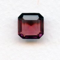 Amethyst Square Octagon 10mm Glass Jewelry Stones