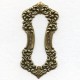 Rococo Detailed Framework Oxidized Brass (1)