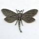 Dragonfly in Awesome Detail Oxidized Silver (1)