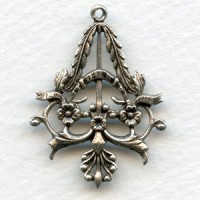 The MOST Elegant Pendant Drop Oxidized Silver (6)
