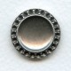 ^Smooth Back 14mm Setting for a Cabochon and Rhinestones (1)