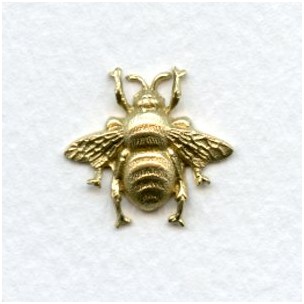 Bumblebee Stampings Tiny Raw Brass 18mm (6) #B837R