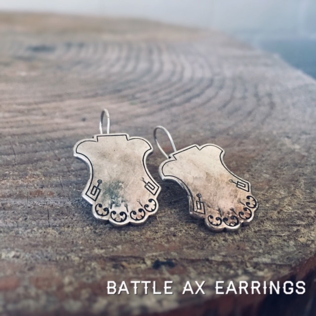 Battle Ax Earrings