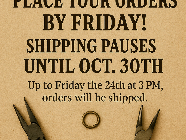 VJS-shipping-pause-oct30-vintage-parcel-jewelry-supplies