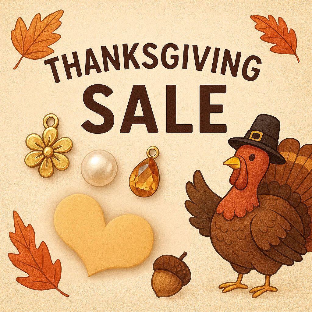 Thankful Savings - 10% Off All Jewelry Supplies - VintageJewelrySupplies.com