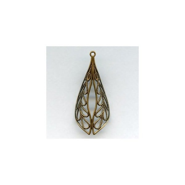 Filigree Made for Wrapping Oxidized Brass 58mm