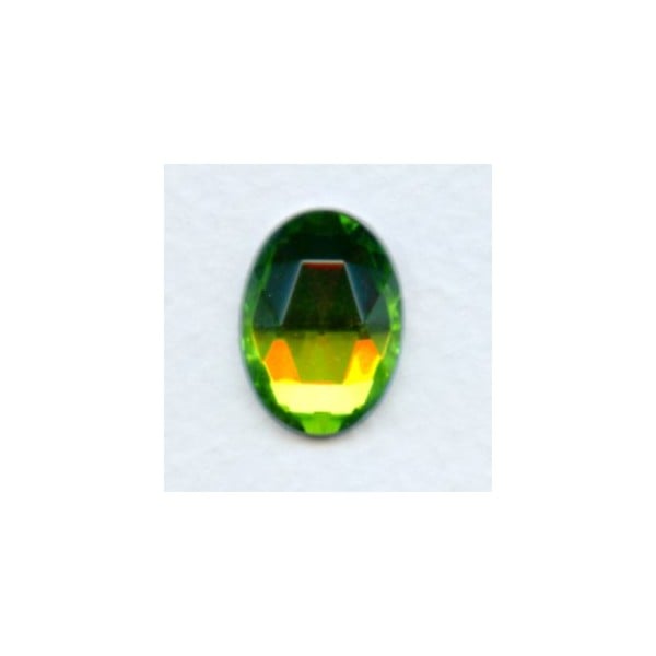 Vitriol Med Flat Back Faceted Top 18x13mm Jewelry Stone (1)