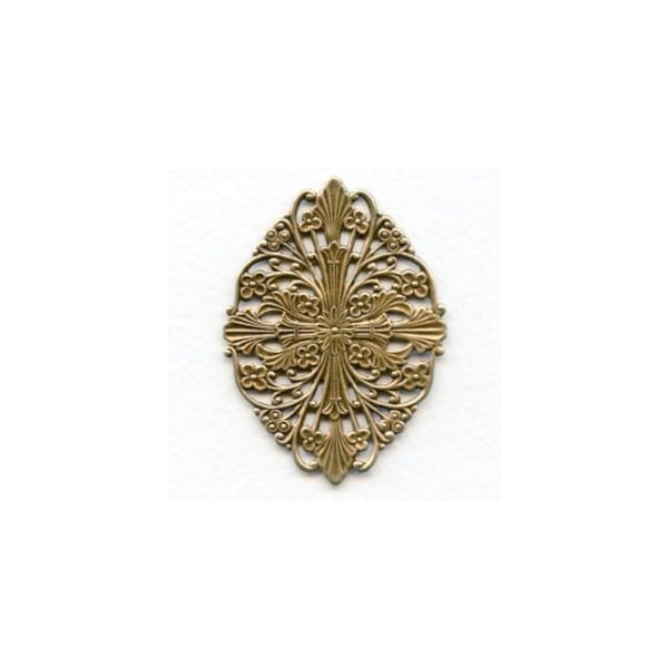 Filigree Fantastic Oxidized Brass Beauty 57mm (1)