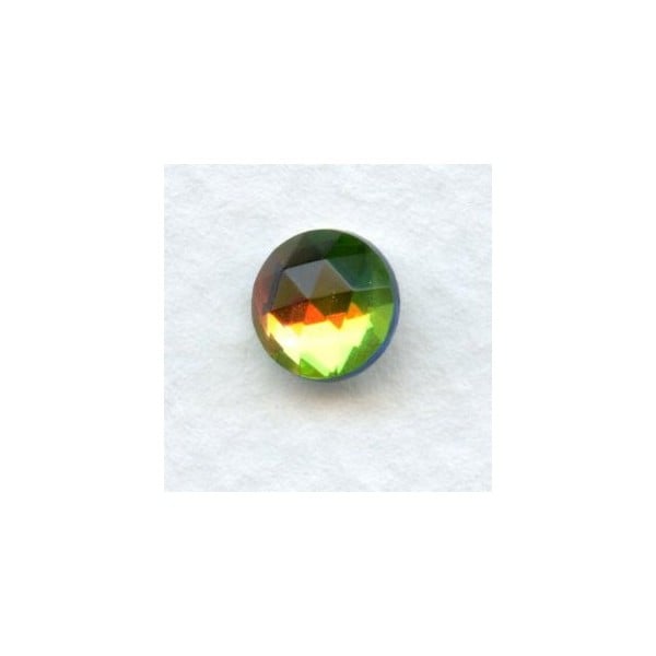 Vitrail Med 7mm Flat Back Faceted Top Jewelry Stones