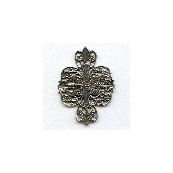 Splendid Filigree Wrap Oxidized Silver 57mm (1)