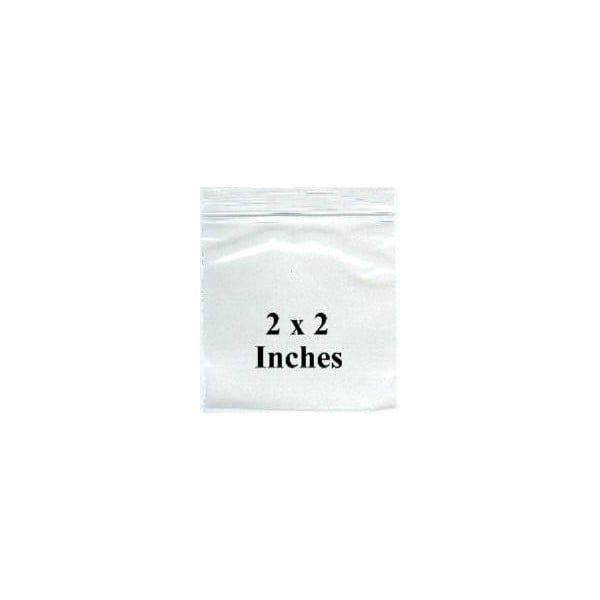 Reclosable Bags 2x2 Inches 2 mls Thick