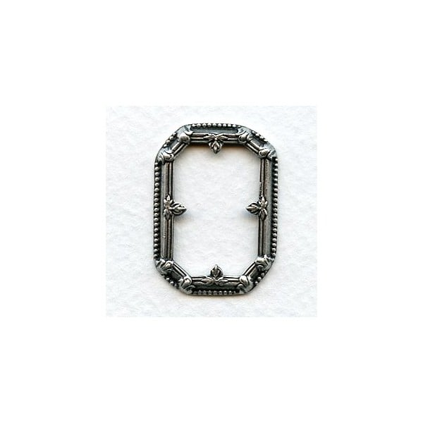 Ornate Framework 31mm Oxidized Silver (1)
