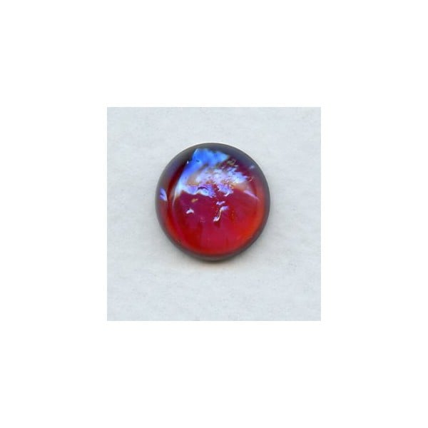 Dragon Breath Mexican Opal Glass Cabochon 15mm (1)