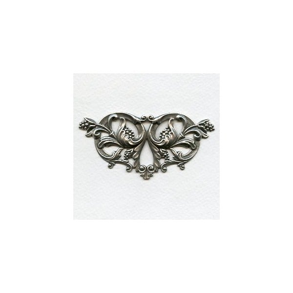 Resplendent Berries and Flourishes Stamping Silver (1)
