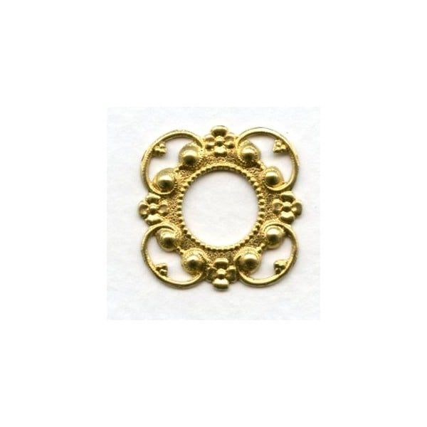^Connector Setting Frame Raw Brass 24mm (3)