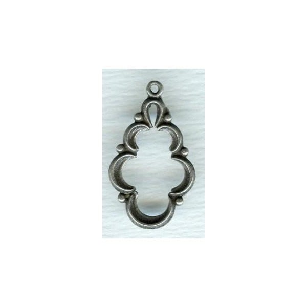 Endless Possibilities! Openwork Pendant Oxidized Silver (4)