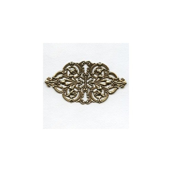 One Spectacular Oxidized Brass Stamping Design (1)
