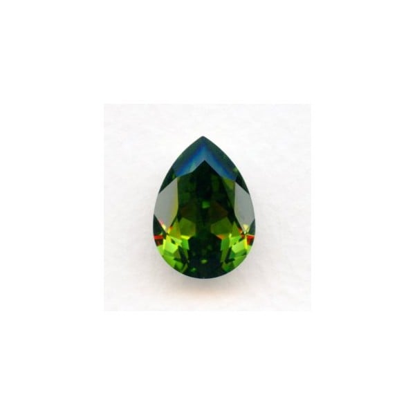 Olivine Swarovski Pear Article 4320 18x13mm