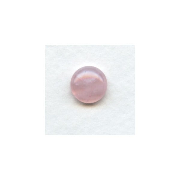 Rose Quartz Gemstone Cabochons 9mm Round