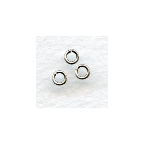 Tiny Nickel Silver Jump Rings Round 3mm