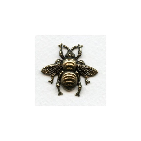 Bumblebee Stampings 31mm Oxidized Brass (3)