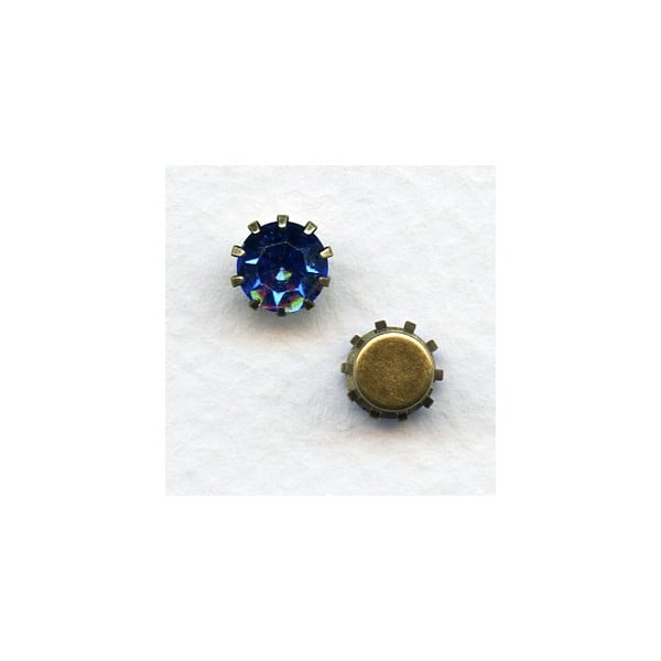 ^Tiffany Set Swarovski Austrian Crystals 35SS Sapphire (6)