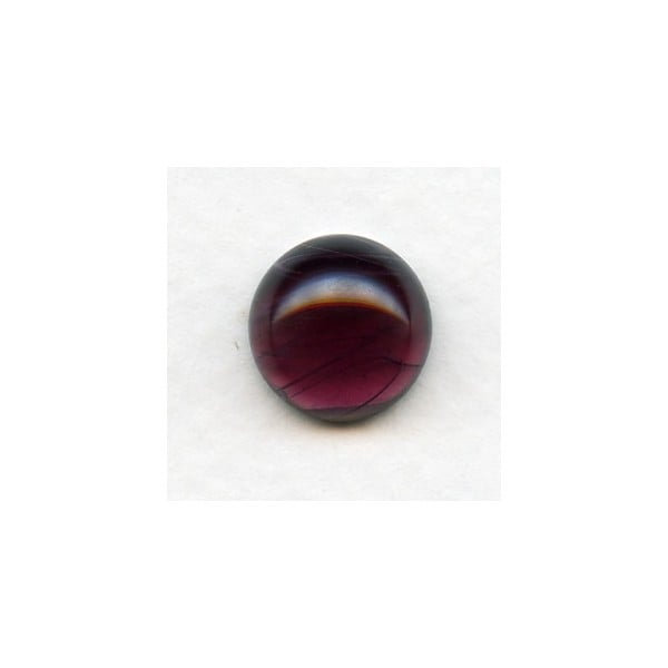 Amethyst Swirls 13mm Glass Cabochon (1)