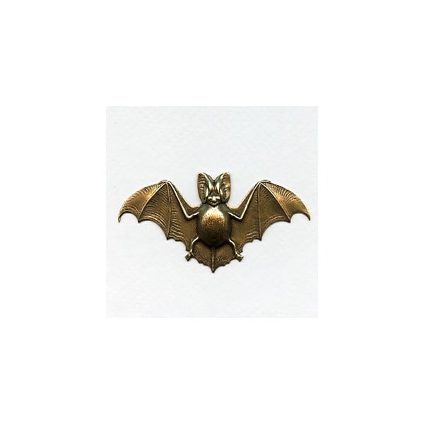 Fat Bat Stamping Oxidized Brass 71mm (1)