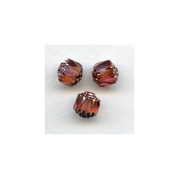 Cathedral Beads Rose Shine 8mm (24)