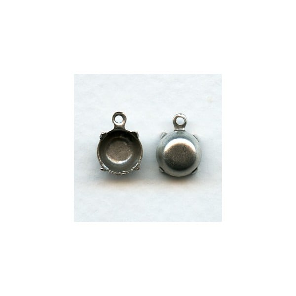 Round Settings 39ss Oxidized Silver (12)