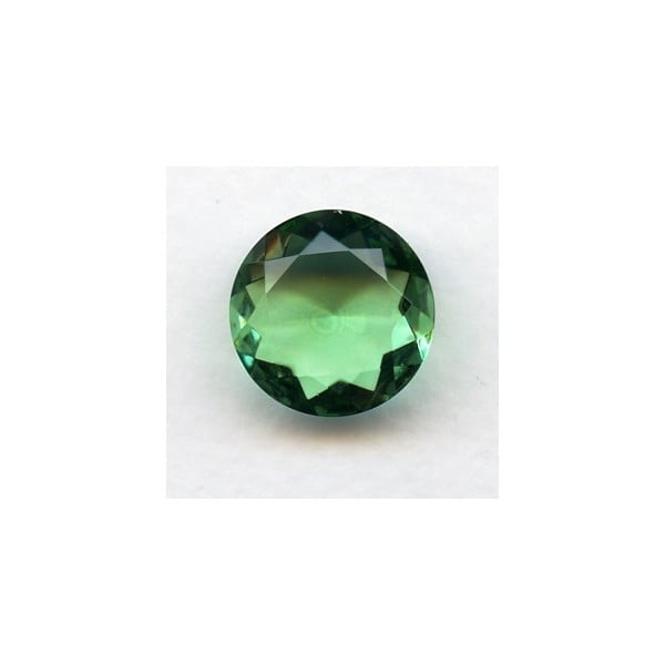Peridot Glass Round 18mm Unfoiled Jewelry Stone