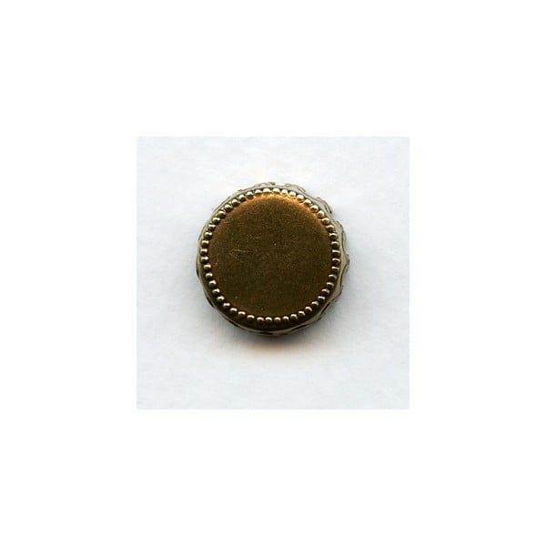 Crown Edge Settings 13mm Oxidized Brass (12)