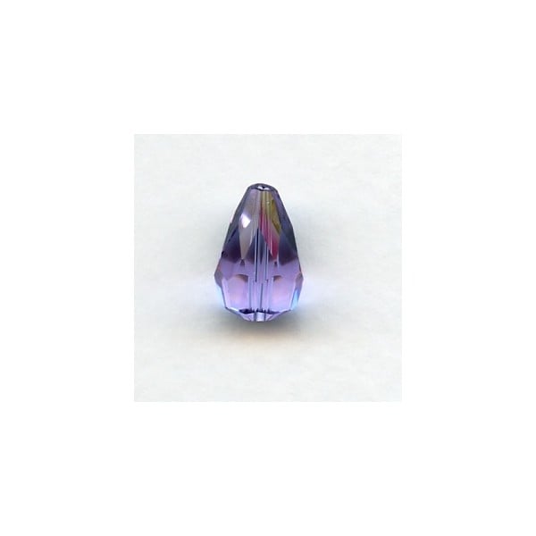 Alexandrite Pear Shape Glass Beads 13x9mm (12)