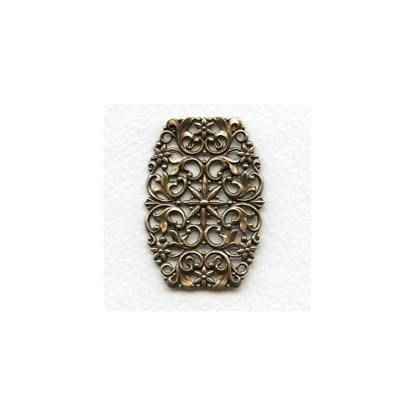 Grand Filigree Old World Oxidized Brass 47mm (1)