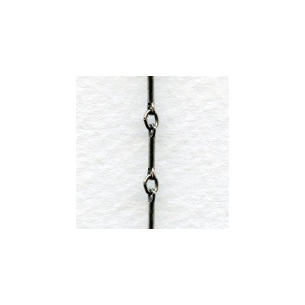 Link and Bar Chain Antique Silver (3 ft)