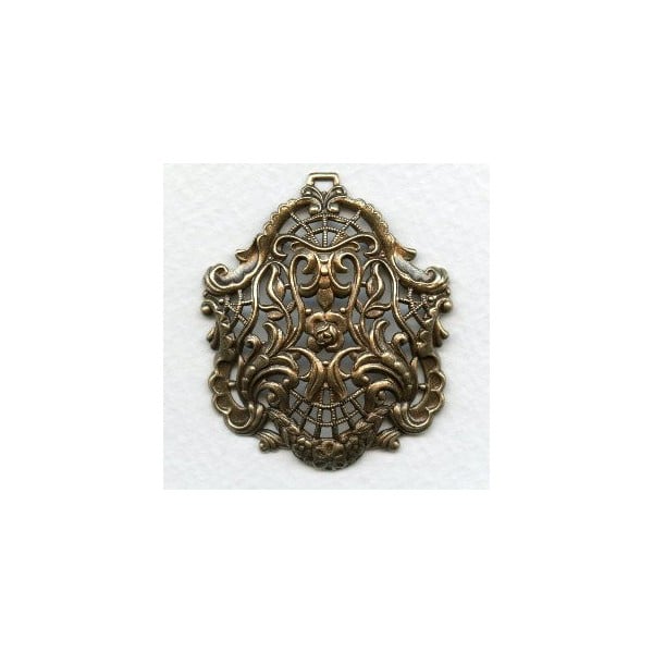 Focal Point Filigree Old World Oxidized Brass 46mm