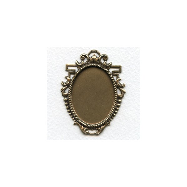 Dynamic Setting 40x30mm Oxidized Brass (1) - Image 2